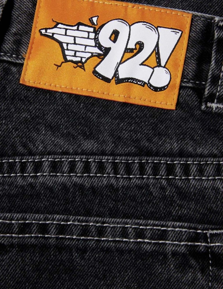 Pantalon POLAR SKATE CO 92! denim silver black